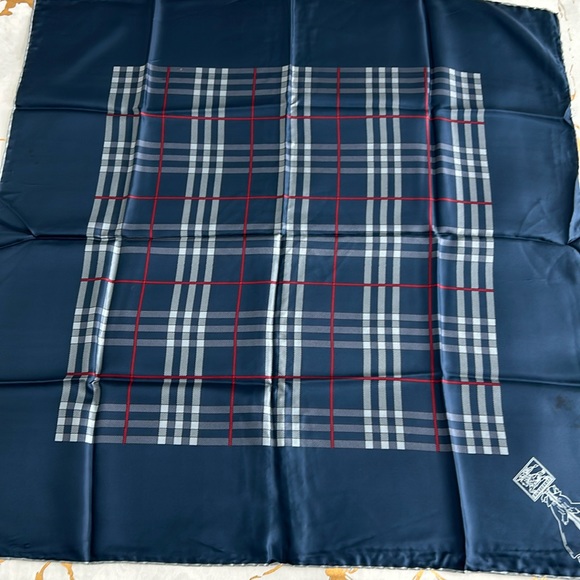 Vintage Burberry Silk Scarf - Picture 1 of 6